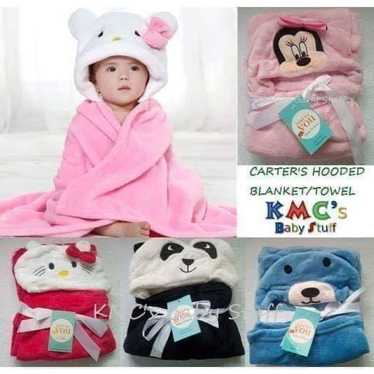 Baby Cotton Animal Face Hooded Towel